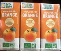 Mängden socker i 100% Jus D'orange