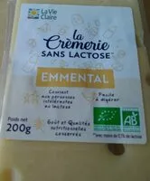 Mängden socker i Emmental - La Crèmerie sans lactose
