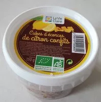 Mängden socker i Cubes d'écorces de citron confits