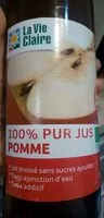Mängden socker i 100% pur jus pomme