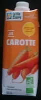 Mängden socker i Jus de carotte