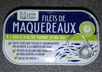 Mängden socker i Filets de maquereaux à l'huile d'olive
