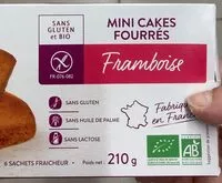 Mängden socker i Mini cake fourrés framboise