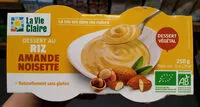 Mängden socker i Dessert au Riz Amande Noisette