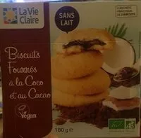 Mängden socker i Biscuit fourrés à la coco et au cacao