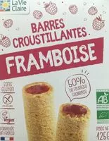 Mängden socker i Barres croustillantes framboise