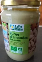Mängden socker i Purée d'amandes