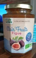 Mängden socker i Clair' Fruits Figue