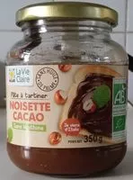 Mängden socker i Pâte à tartiner Noisette Cacao