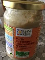 Mängden socker i Puree de sésame demi-complet