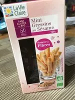 Mängden socker i Mini gressins au sésame