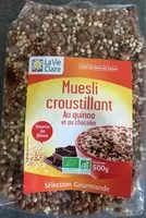 Mängden socker i Muesli Croustillant au Quinoa et au Chocolat