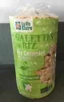 Mängden socker i Galette de Riz