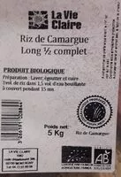 Mängden socker i Riz de Camargue