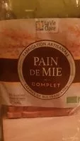 Mängden socker i Pain de mie complet