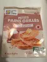 Mängden socker i Petits Pains Grillés au Froment