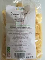 Mängden socker i Cinque buchi