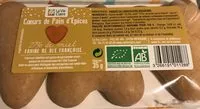 Mängden socker i Coeurs de pain d'epices