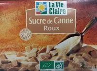 Mängden socker i Sucre de canne roux