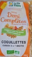 Mängden socker i Pâtes demi complètes  coquillettes