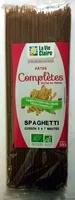 Mängden socker i Pâtes complètes, Spaghetti Bio