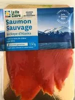 Mängden socker i Saumon Sauvage sockeye d’Alaska