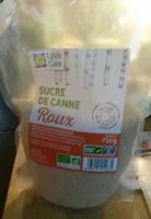 Mängden socker i Sucre de canne roux