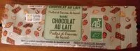 Mängden socker i Barre chocolat au lait praliné et brisures de biscuit