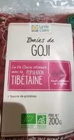Mängden socker i Baies de goji