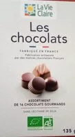 Mängden socker i Les chocolats