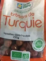 Mängden socker i Noisettes décortiquées