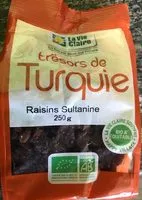 Mängden socker i Raisin Sultanine