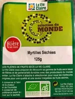 Mängden socker i Myrtilles Séchées