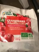 Mängden socker i Cranberries moelleuses