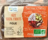 Mängden socker i Pâte 100% fruits figue