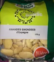 Mängden socker i Amandes émondées d’Espagne
