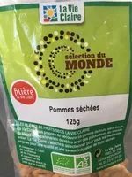 Mängden socker i Pommes séchées