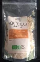 Mängden socker i Noix de coco lamelles