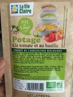 Mängden socker i Potage a la tomate et au basilic