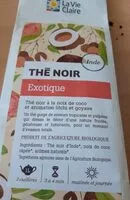 Mängden socker i Thé noir exotique