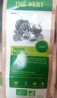 Mängden socker i Thé vert fruit rouge