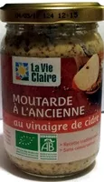 Mängden socker i Moutarde à l'ancienne au vinaigre de cidre