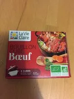 Mängden socker i Bouillon Cube Boeuf