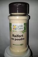 Mängden socker i Raifort en poudre