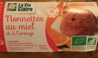 Mängden socker i Nonnettes au Miel et à l'orange