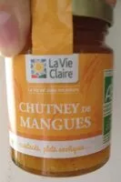 Mängden socker i Chutney de mangues
