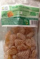 Mängden socker i Bonbons au miel parfum sapin