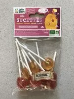 Mängden socker i Sucettes