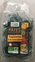 Mängden socker i Tagliatelles à la spiruline bio