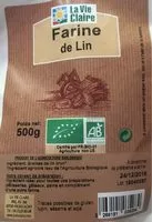 Mängden socker i Farine de lin